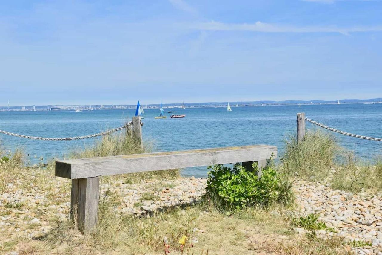 12A Solent Landing Direct Beach Access Bembridge Exteriér fotografie